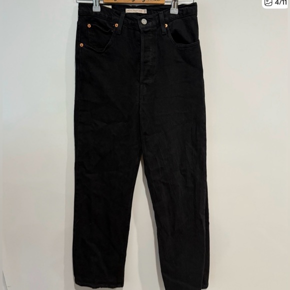 Levi’s Ribcage Straight Jean Black - Picture 4 of 4